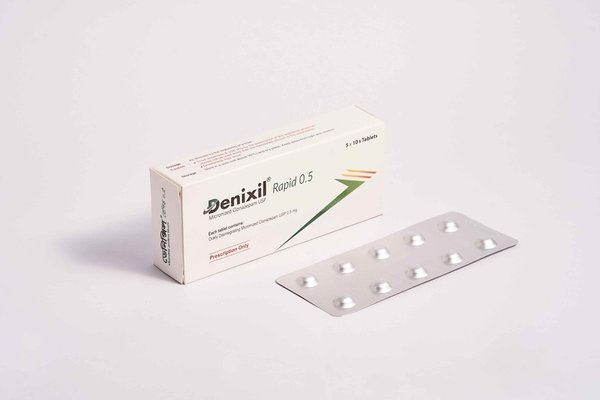 Denixil 0.5 mg Packaging