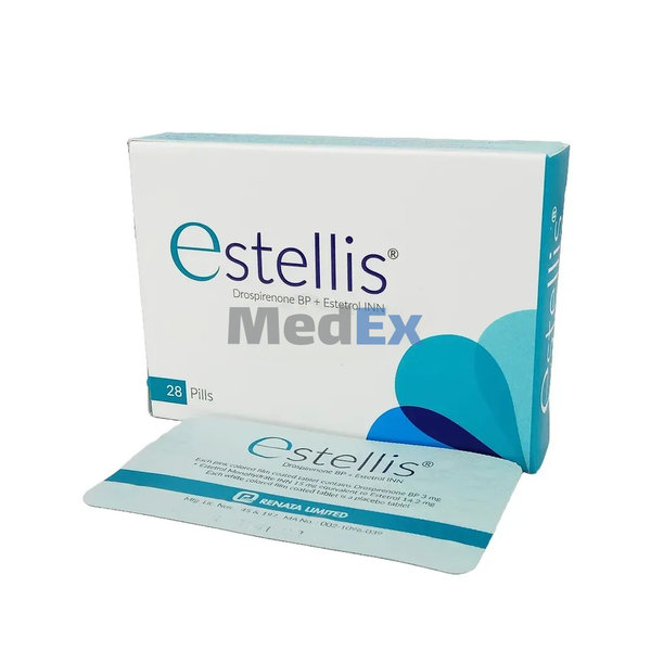 Estellis 3 mg+14.2 mg Packaging
