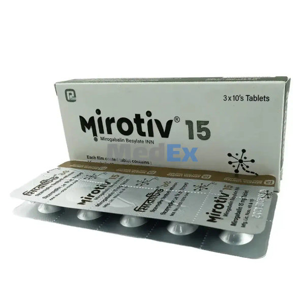 Mirotiv 15 mg Packaging