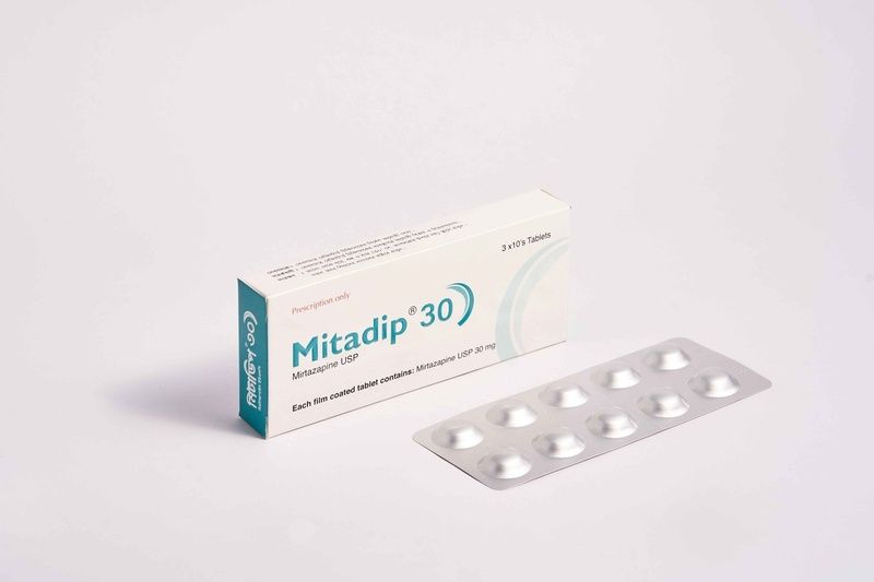 Mitadip 30 mg Packaging