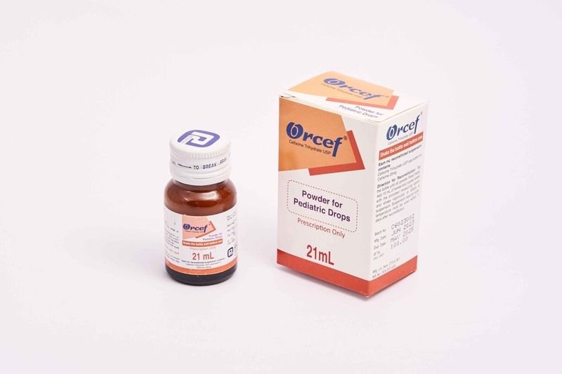 Orcef 25 mg/ml Packaging