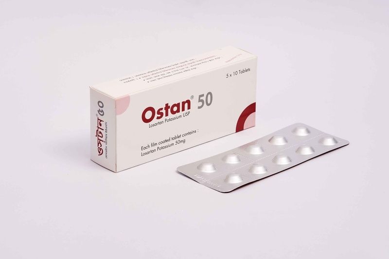 Ostan 50 mg Packaging