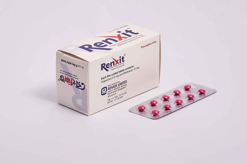 Renxit 0.5 mg+10 mg Packaging