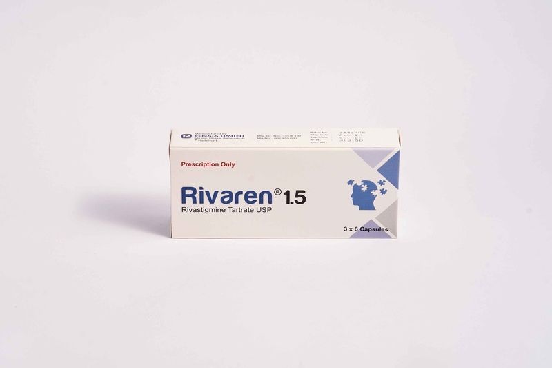 Rivaren 3 mg Packaging