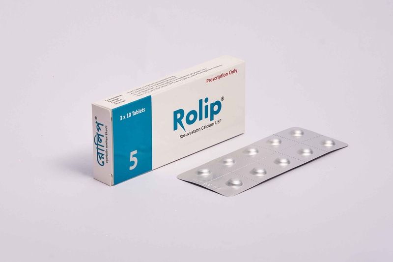 Rolip 5 mg Packaging