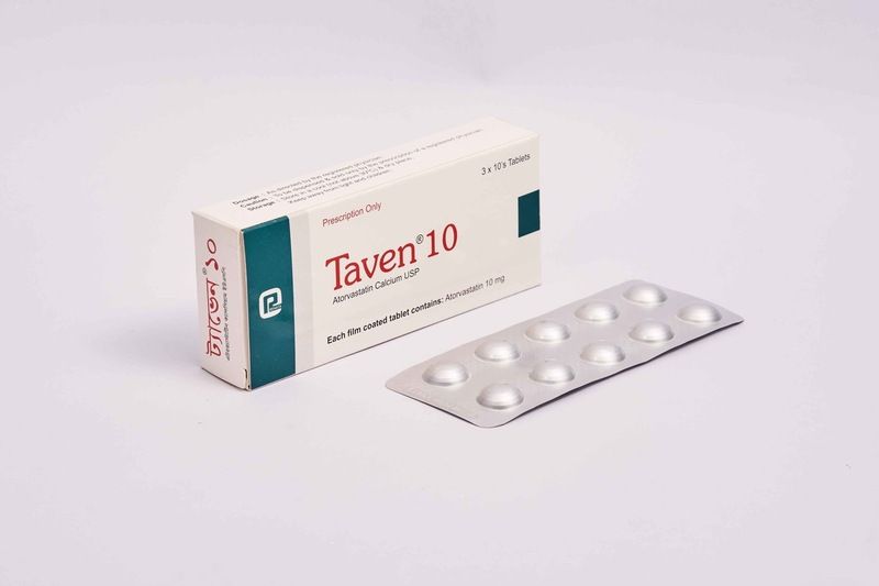 Taven 40 mg Packaging