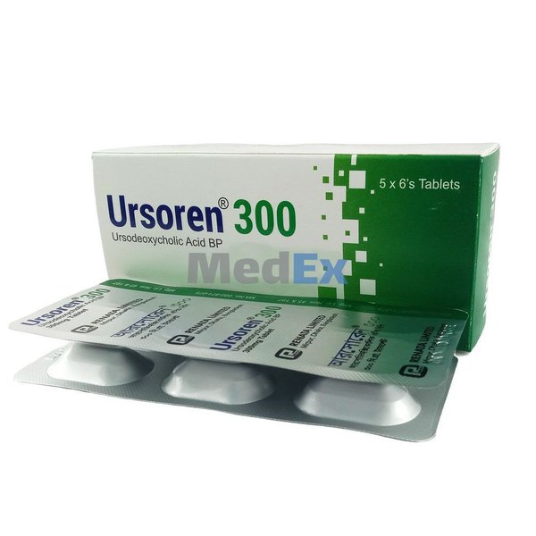 Ursoren 300 mg Packaging