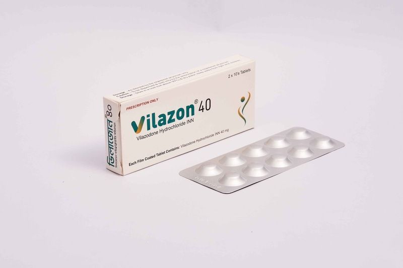 Vilazon 40 mg Packaging