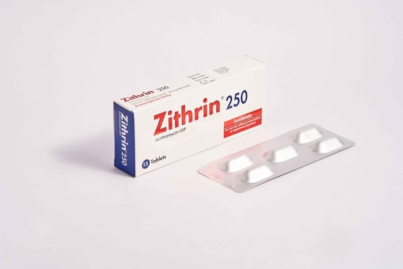 Zithrin 250 mg Packaging