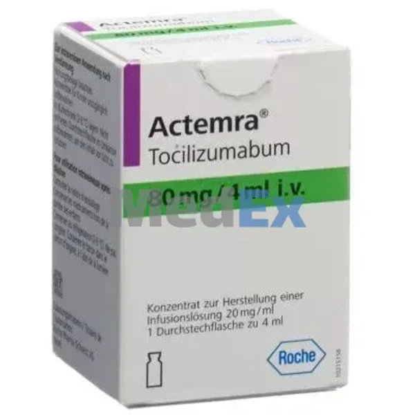 Actemra 80 mg/4 ml Packaging
