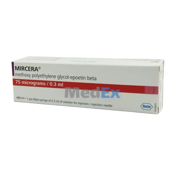 Mircera 75 µg/0.3 ml Packaging