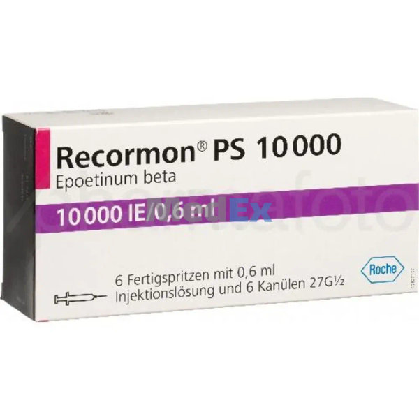 Recormon 10000 IU/0.6 ml Packaging