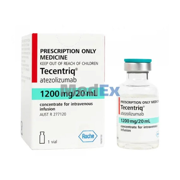 Tecentriq 1200 mg/20 ml Packaging