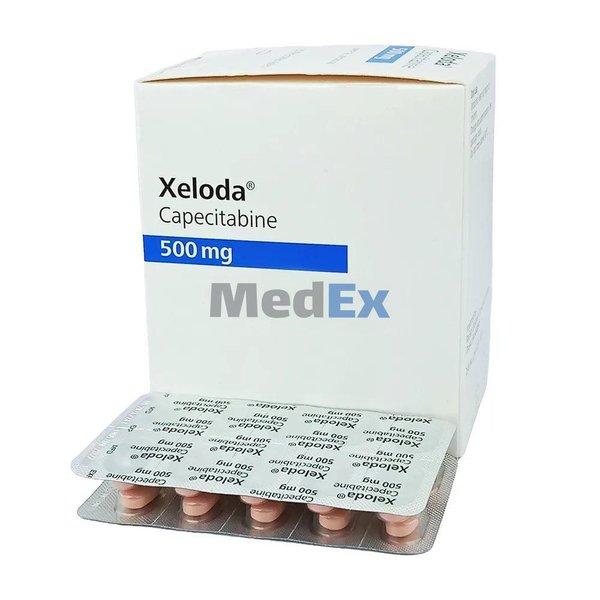 Xeloda 500 mg Packaging