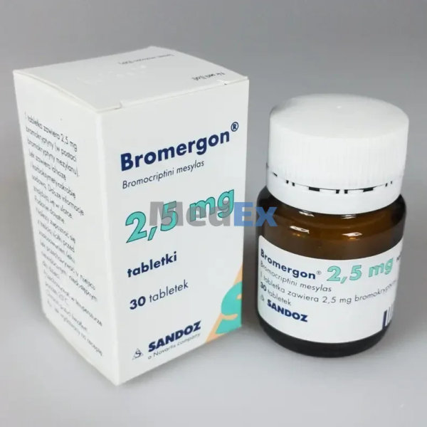 Bromergon 2.5 mg Packaging