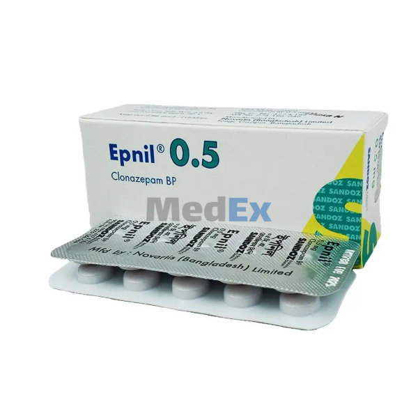 Epnil 0.5 mg Packaging