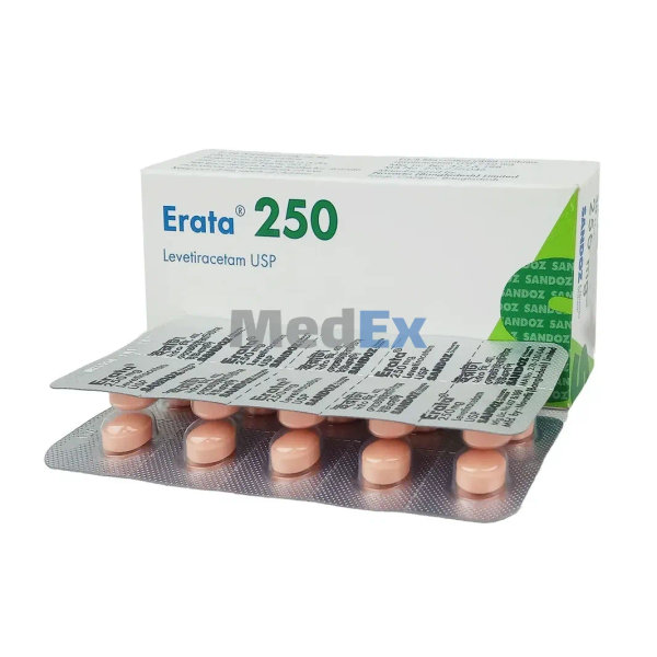 Erata 250 mg Packaging