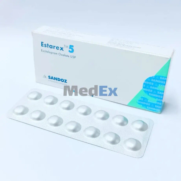 Estarex 5 mg Packaging