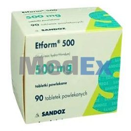 Etform 500 mg Packaging
