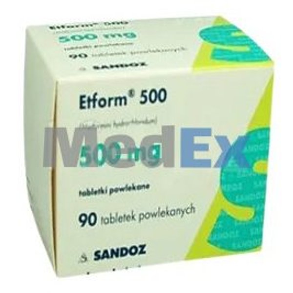 Etform 500 mg Packaging