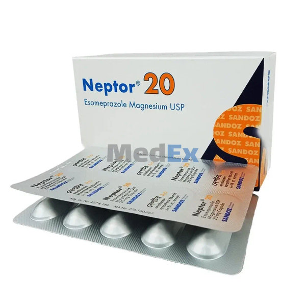 Neptor 20 mg Packaging