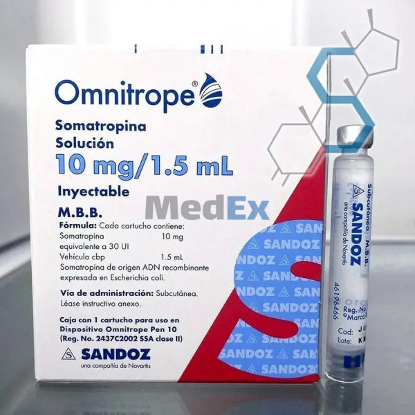 Omnitrope 5 mg/1.5 ml Packaging