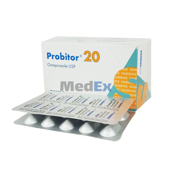 Probitor 20 mg Packaging
