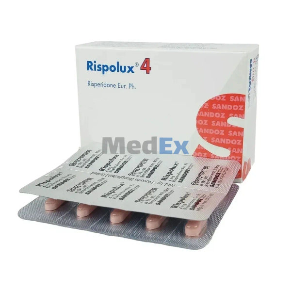 Rispolux 4 mg Packaging