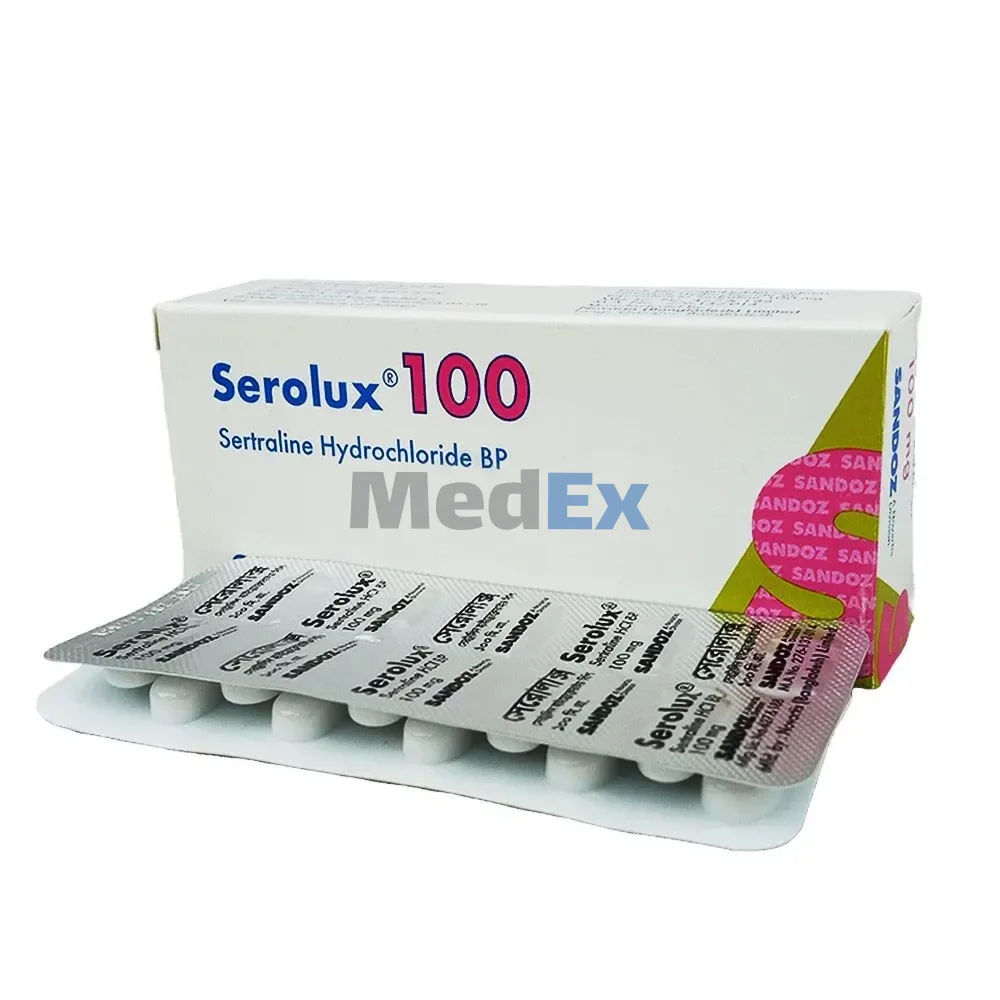 Serolux 100 mg Packaging