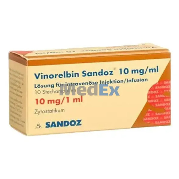 Vinorelbine Sandoz 10 mg/ml Packaging
