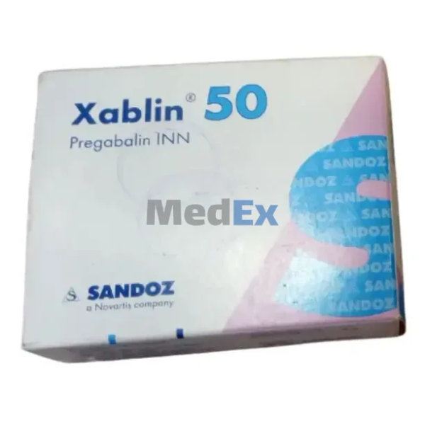 Xablin 50 mg Packaging