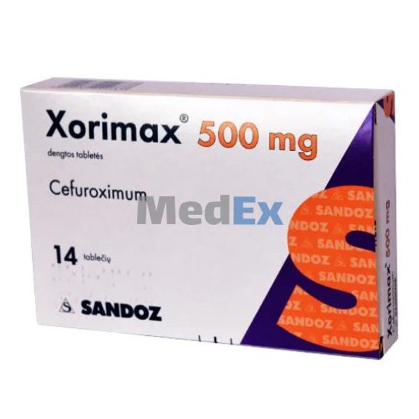 Xorimax 500 mg Packaging