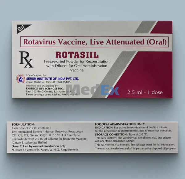 ROTASIIL 2 ml/dose Packaging