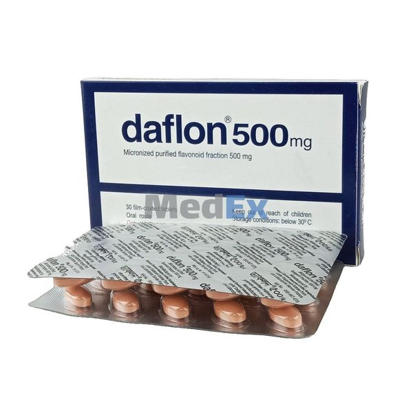 Daflon 450 mg+50 mg Packaging