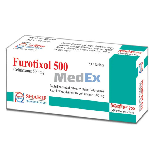 Furotixol 500 mg Packaging