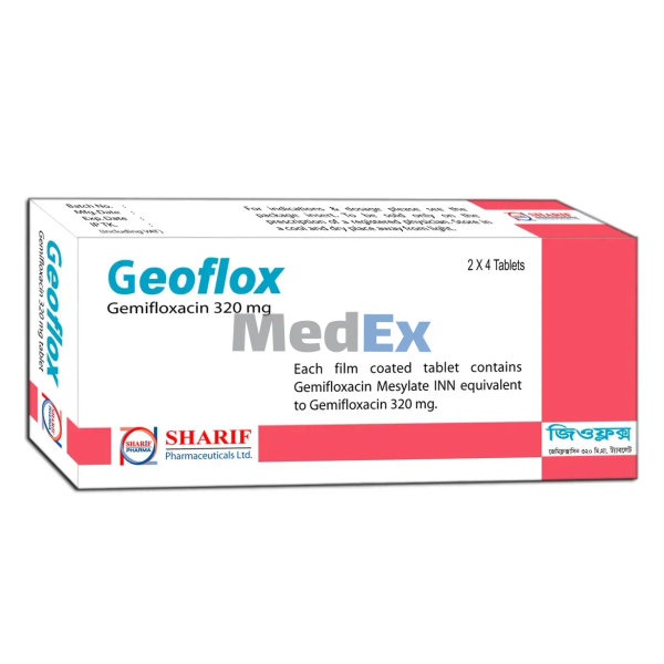 Geoflox 320 mg Packaging