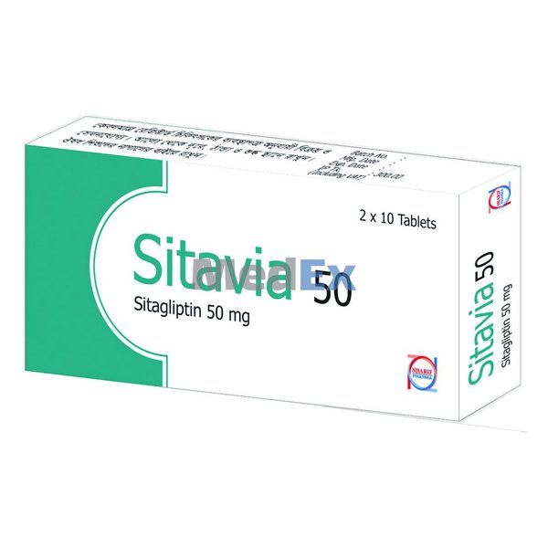 Sitavia 50 mg Packaging