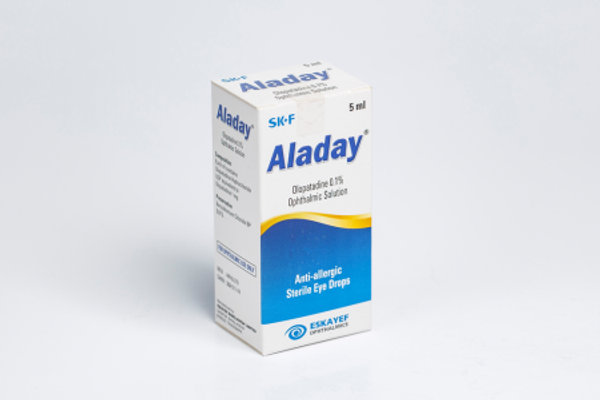 Aladay 0.1% Packaging