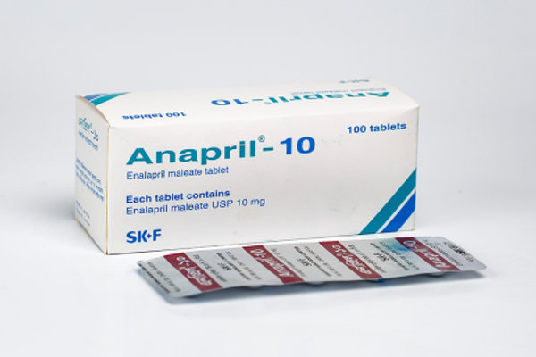 Anapril 10 mg Packaging