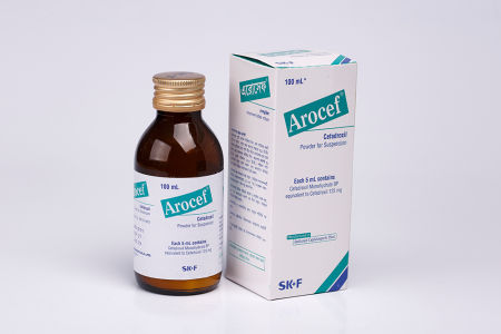 Arocef 500 mg Packaging