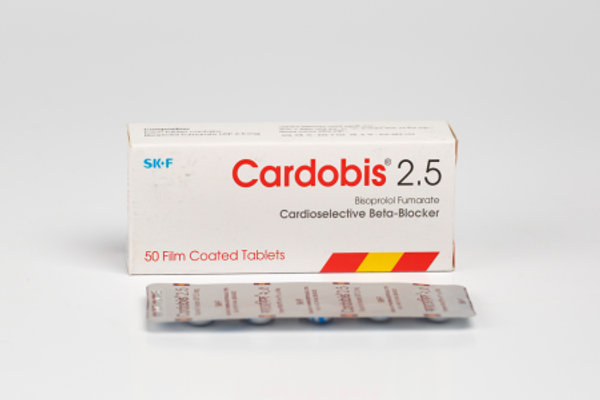 Cardobis Plus 2.5 mg+6.25 mg Packaging