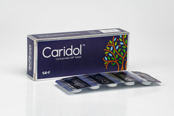 Caridol 250 mg Packaging