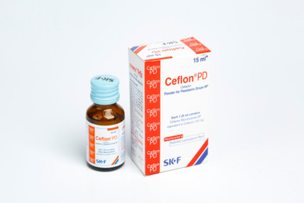 Ceflon 125 mg/5 ml Packaging