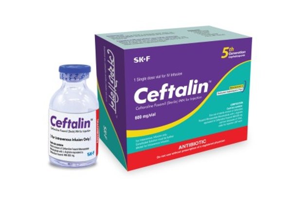 Ceftalin 600 mg/vial Packaging