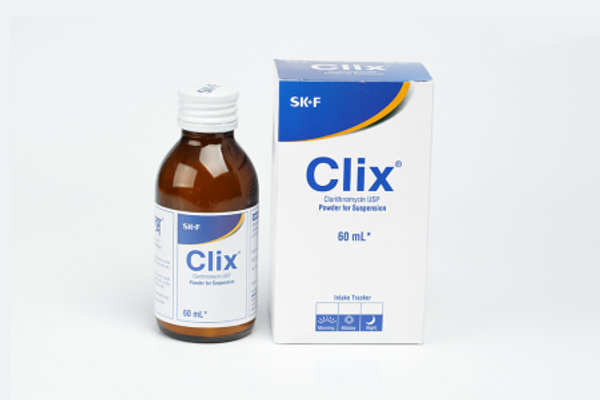 Clix 125 mg/5 ml Packaging