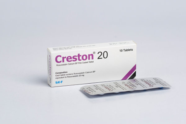 Creston 10 mg Packaging