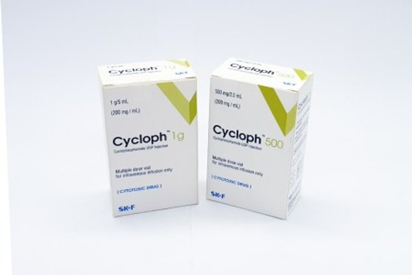 Cycloph 500 mg/vial Packaging