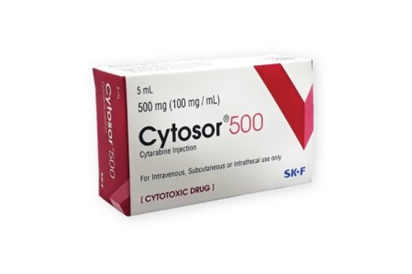 Cytosor 500 mg/vial Packaging