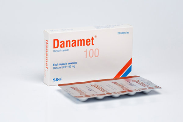 Danamet 100 mg Packaging