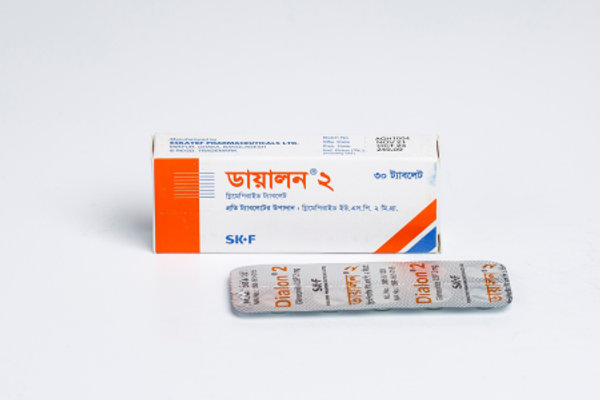 Dialon 3 mg Packaging